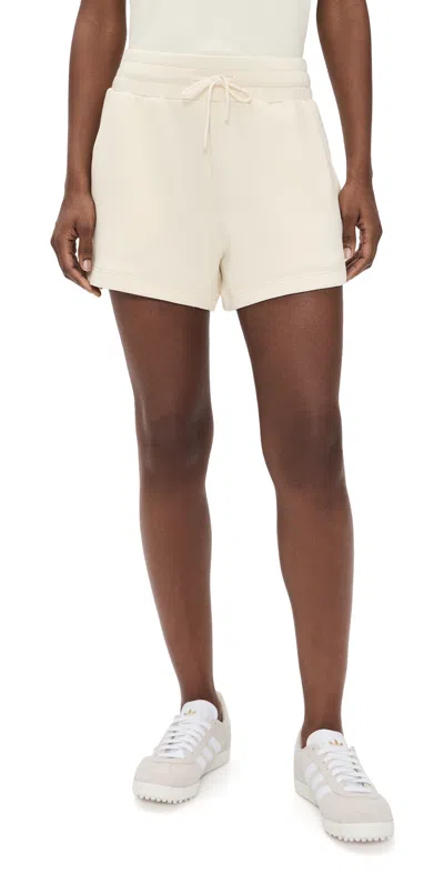 Varley Coulter High Rise Shorts Pristine In White