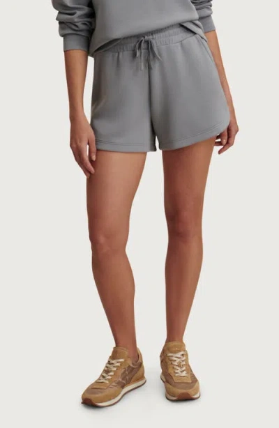 Varley Coulter High Waist Shorts In Gray