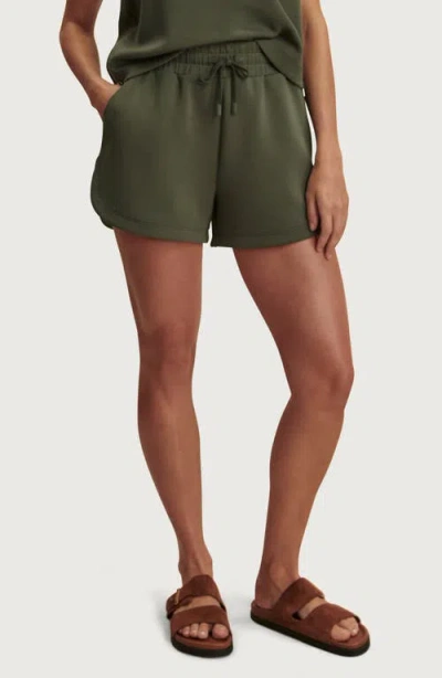 Varley Coulter High Waist Shorts In Green