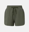 Varley Coulter High Rise Shorts Thyme In Green