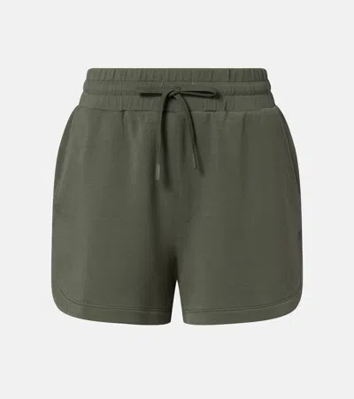 Varley Coulter High Rise Shorts Thyme In Green