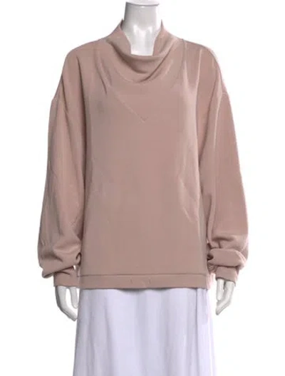 Pre-owned Varley Cowl Neck Sweater In Pink