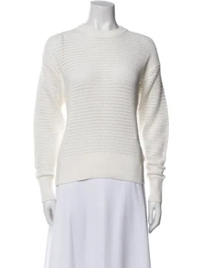 Pre-owned Varley Crew Neck Sweater In Blue