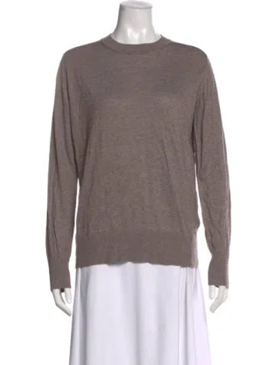 Pre-owned Varley Crew Neck Sweater In Gray