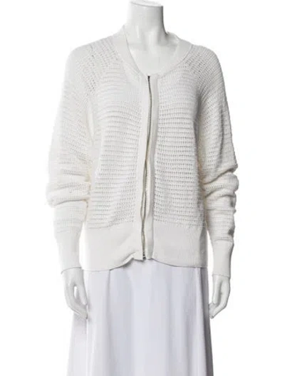 Pre-owned Varley Crew Neck Sweater In Neutral