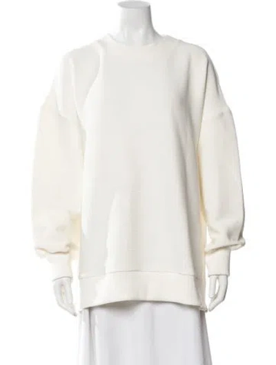 Pre-owned Varley Crew Neck Sweater In Neutral