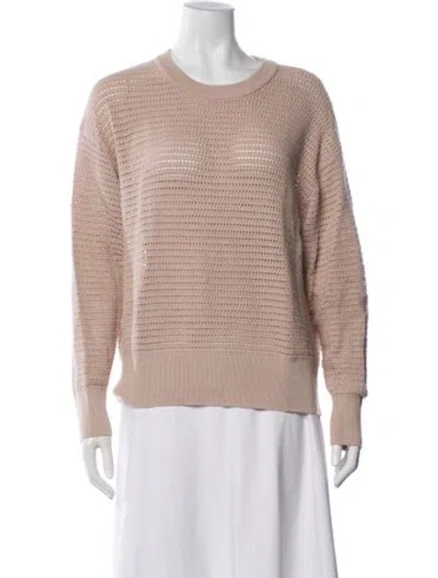 Pre-owned Varley Crew Neck Sweater In Neutrals