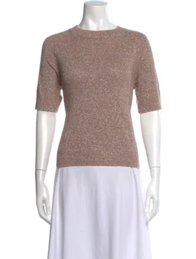 Pre-owned Varley Crew Neck Sweater In Neutrals