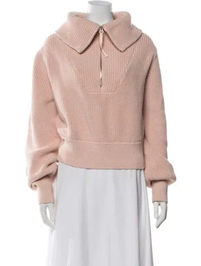 Pre-owned Varley Crew Neck Sweater In Neutrals