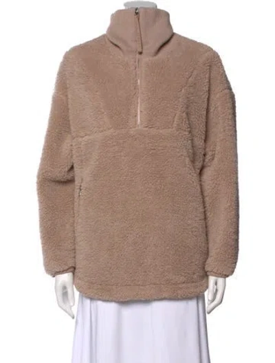 Pre-owned Varley Crew Neck Sweater In Neutrals