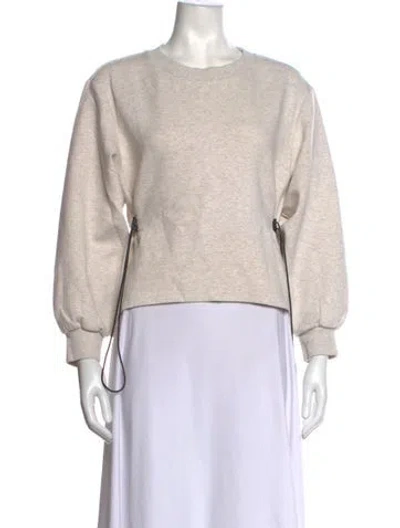 Pre-owned Varley Crew Neck Sweater In Neutrals