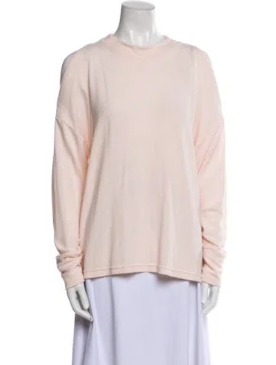 Pre-owned Varley Crew Neck Sweater In Pink