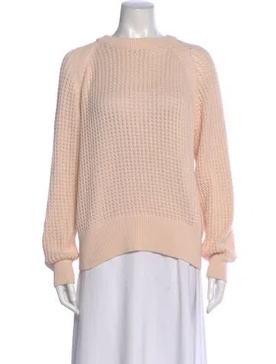 Pre-owned Varley Crew Neck Sweater In Pink