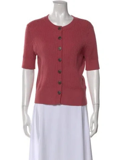 Pre-owned Varley Crew Neck Sweater In Pink