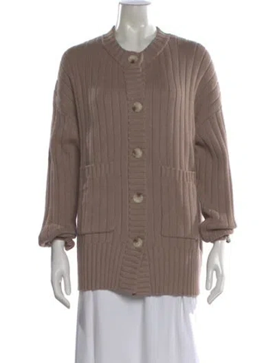 Pre-owned Varley Crew Neck Sweater W/ Tags In Neutral