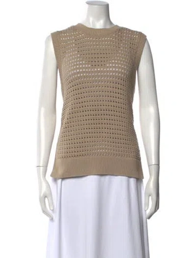 Pre-owned Varley Crew Neck Sweater W/ Tags In Neutrals