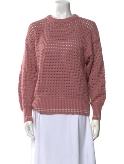 Pre-owned Varley Crew Neck Sweater W/ Tags In Pink