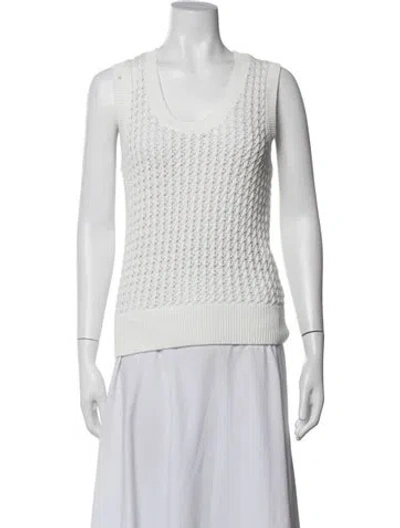 Pre-owned Varley Crew Neck Sweater W/ Tags In White
