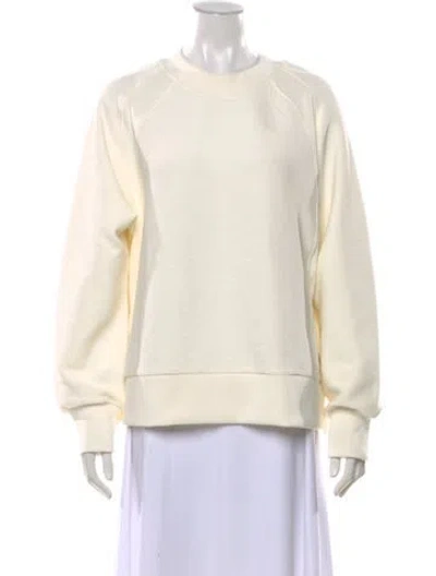 Pre-owned Varley Crew Neck Sweater W/ Tags In White