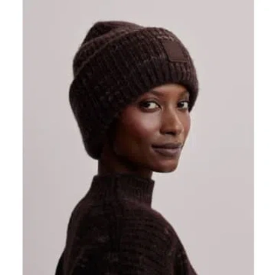 Varley Dale Beanie In Coffee Bean In Brown