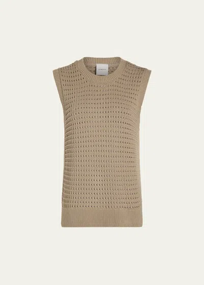 Varley Darin Longline Knit Tank Top In Cashmere S