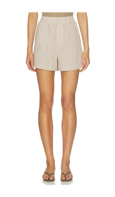 Varley Darina Short In Gray
