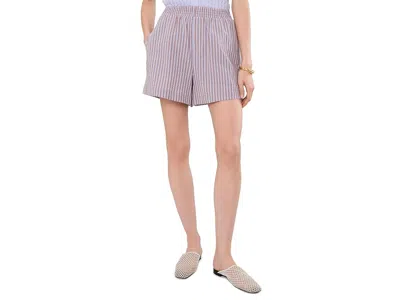 VARLEY DARINA SHORTS 4 WOMEN'S SHORTS COCOA BLUE STRIPE: LG 4