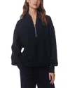 Varley Davidson Half Zip Sweatshirt In Blue