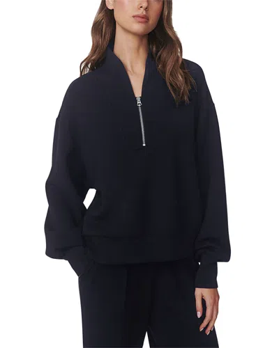 Varley Davidson Half Zip Sweatshirt In Blue