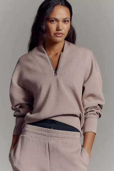Varley Davidson Sweatshirt In Sand