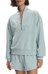 Varley Davidson Woven Sweatshirt In Blue