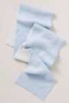 Varley Deville Plated Scarf In Blue