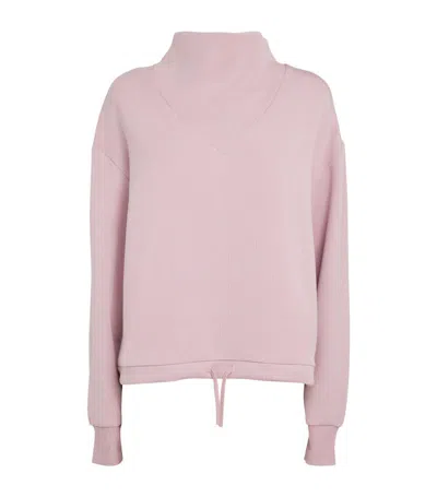 Varley Doublesoft Betsy Sweatshirt In Pink