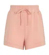 Varley Doublesoft Ollie High-rise Shorts In Pink