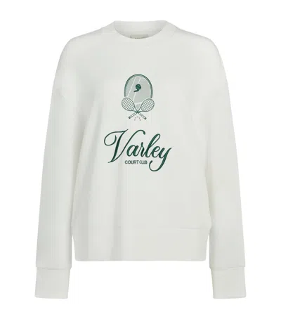 Varley Doublesoft Rasco Namesake Sweatshirt In White