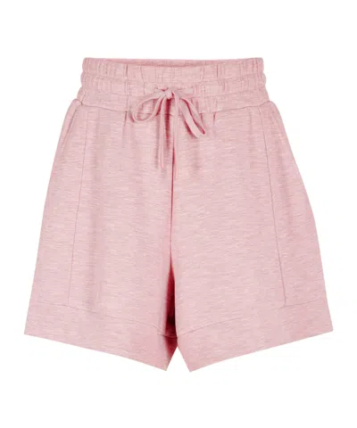Varley Drawstring Athletic Shorts In Pink