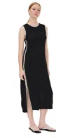 Varley Dwight Tank Open-knit Midi Dress