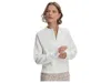 Varley Ebba Midlayer Half Zip In White