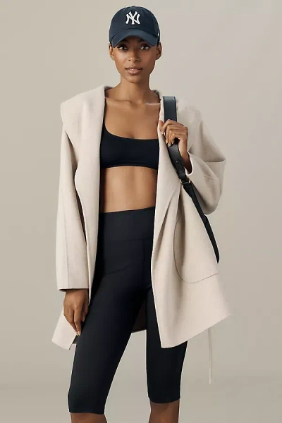 Varley Edgemere Wrap Jacket In White