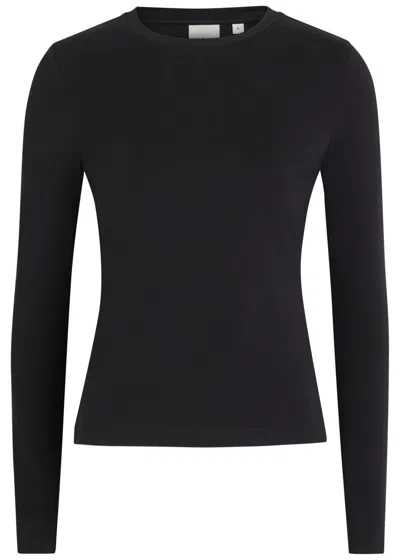 Varley Edna Jersey Top In Black