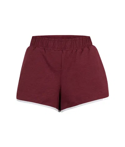 Varley Elastic-waist Athletic Shorts In Red