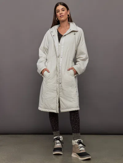 Varley Elle Light Padded Parka In Rainy Day