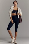 Varley Eloise Zip Through Knit Jacket In White