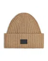 Varley Elva Chunky Rib Beanie In Brown