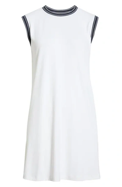 Varley Endo Court Sleeveless Minidress In White