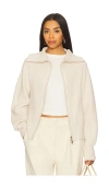 Varley Enrico Knit Jacket In Neutral