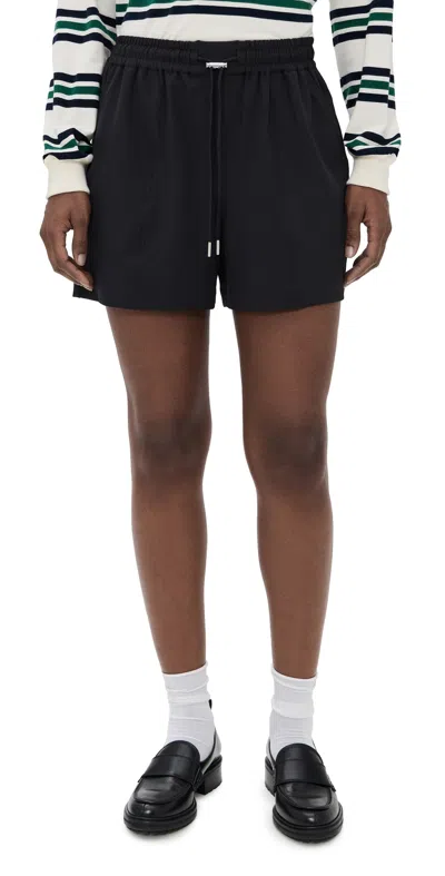 Varley Esmond High Rise Shorts In Black