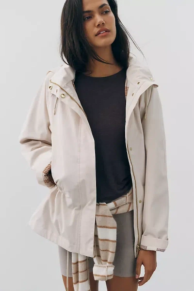 Varley Etta Rain Jacket In White