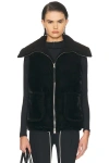 Varley Evie Puffer Vest In Black