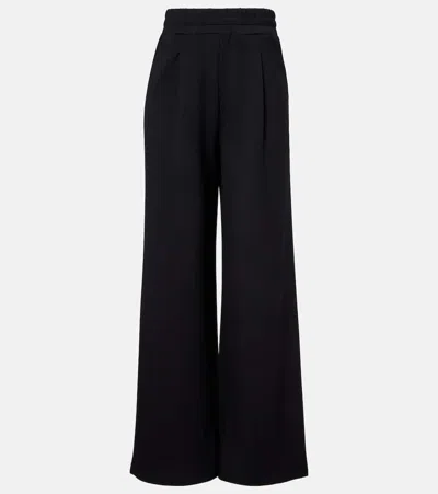 Varley Extra Jersey Wide-leg Pants In Black
